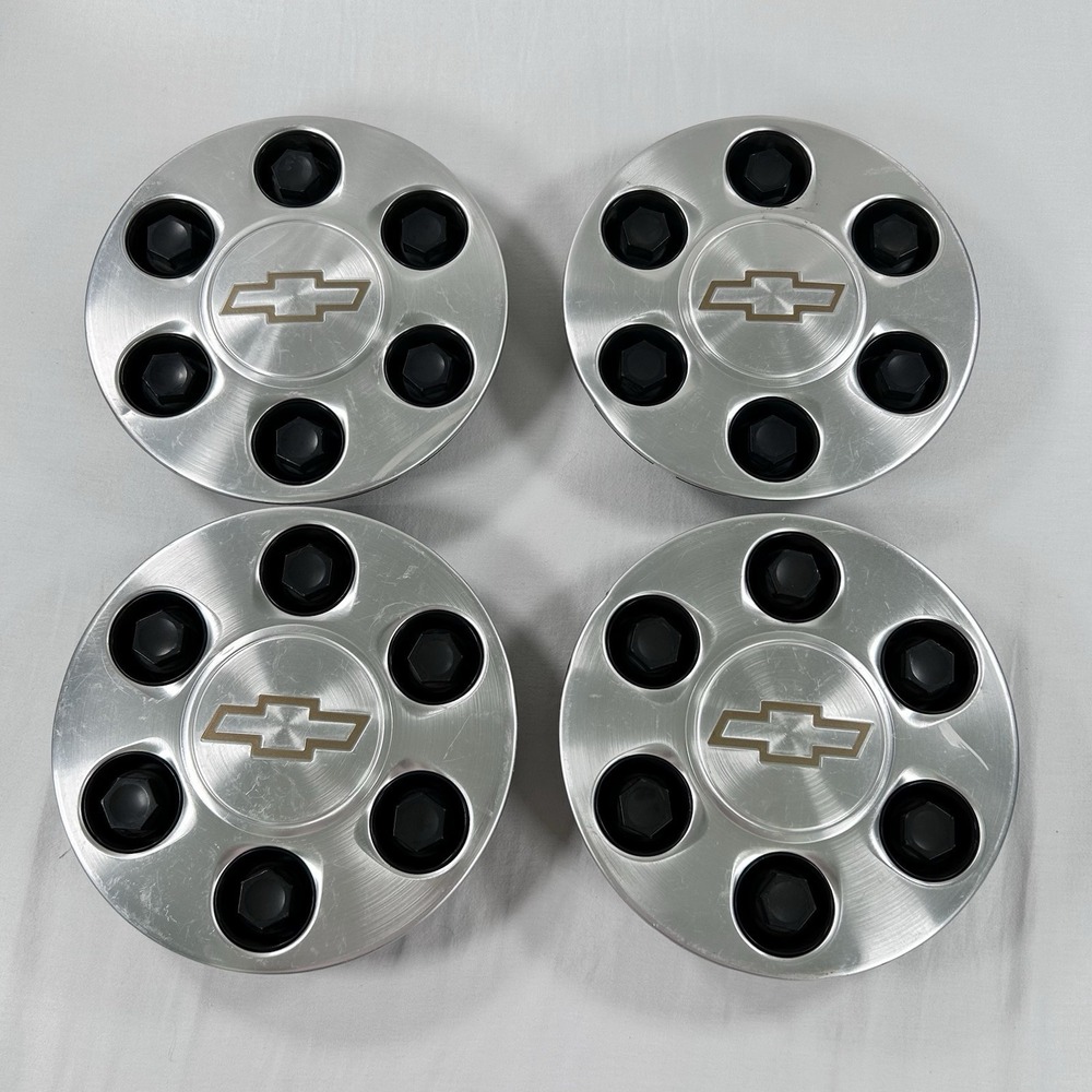 Set of 4 Chevrolet 2002-2006 Silverado 1500 17" Wheel Center Caps 9595263